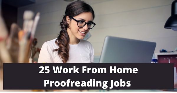 stay at home proofreading jobs